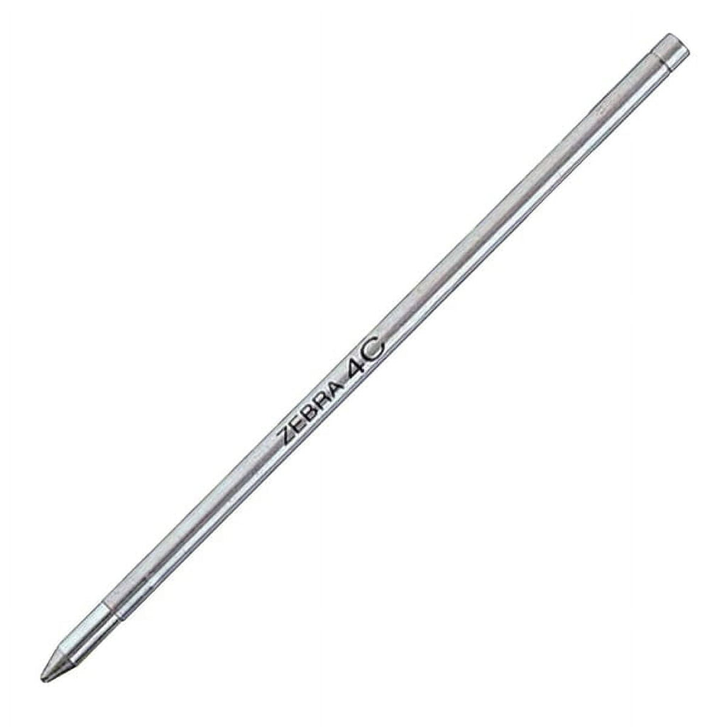 Zebra StylusPen™ Telescopic Ballpoint Pen Refills, Medium Point, 1.0 mm, Black Ink, Pack Of 2