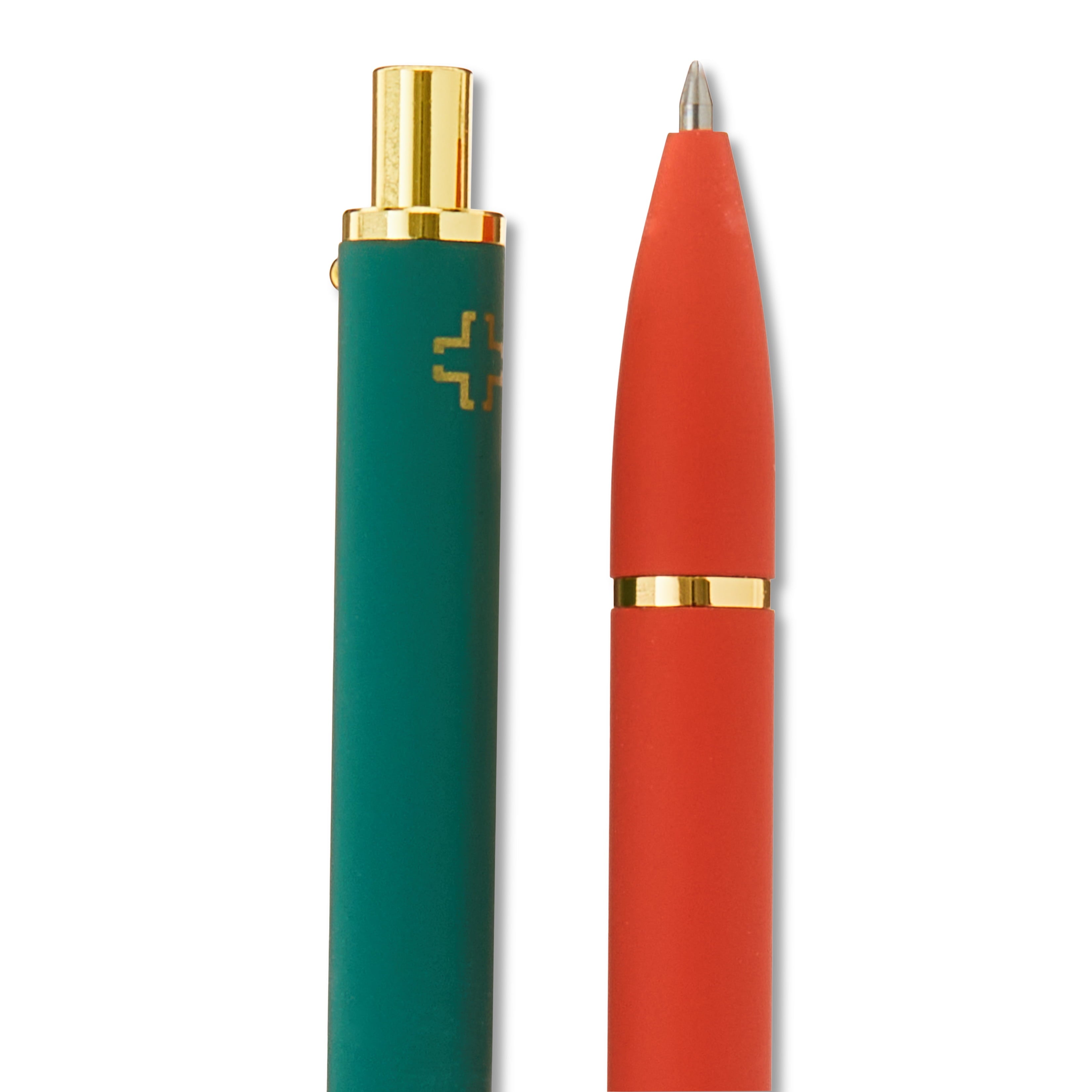 Pen+Gear Retractable Gel Pens, Medium Point, .07 mm, Black Ink, 5 Count