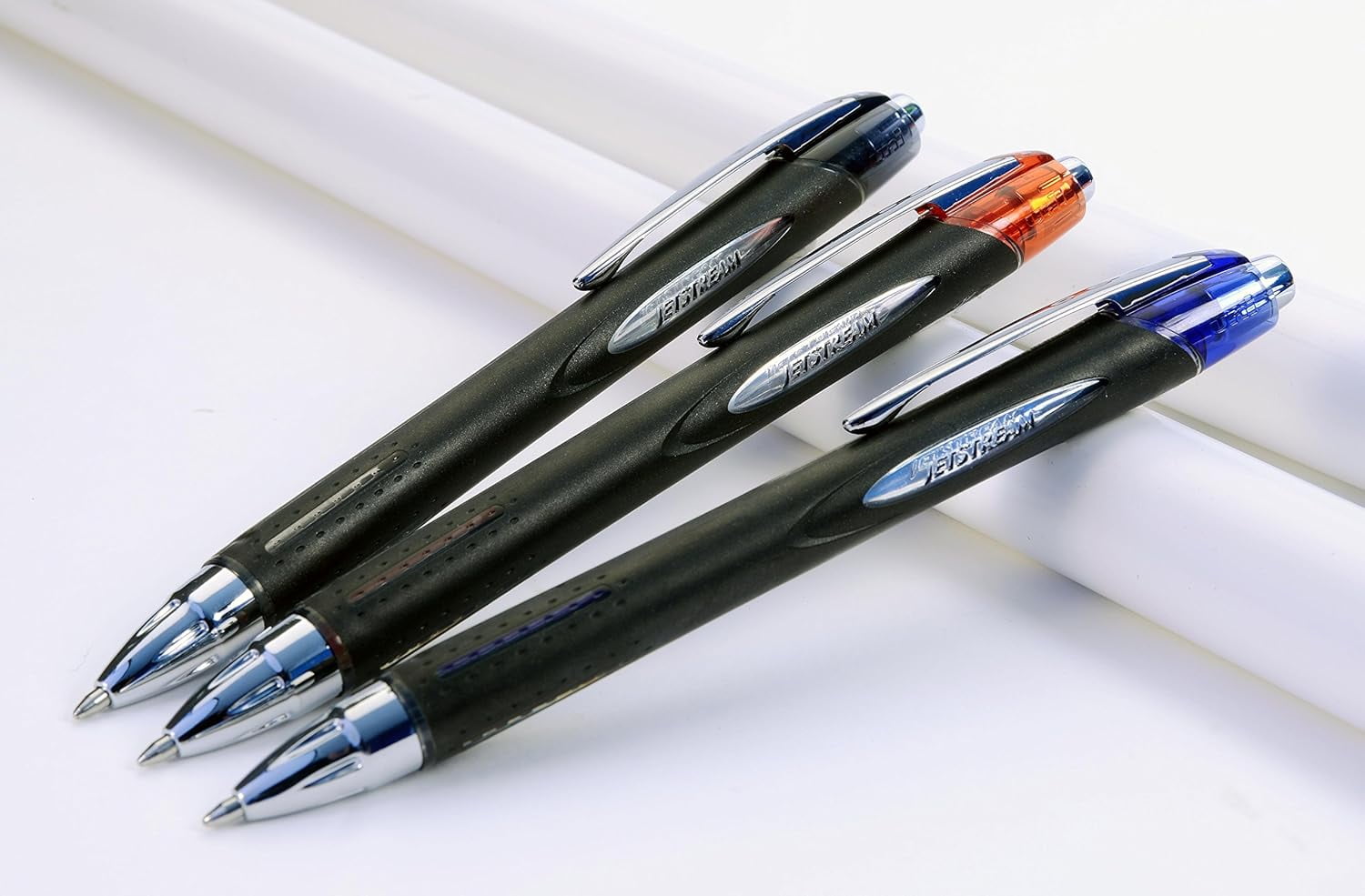 Uni-Ball SXN-210 Jetstream RT Retractable Rollerball Pen Black Ink - Pack of 12