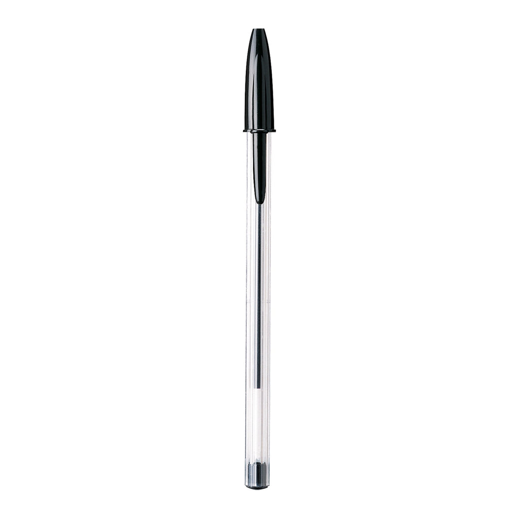 BIC Cristal Xtra Smooth Ball Point Pens, Medium Point (1.0 mm), Black, 48 Count