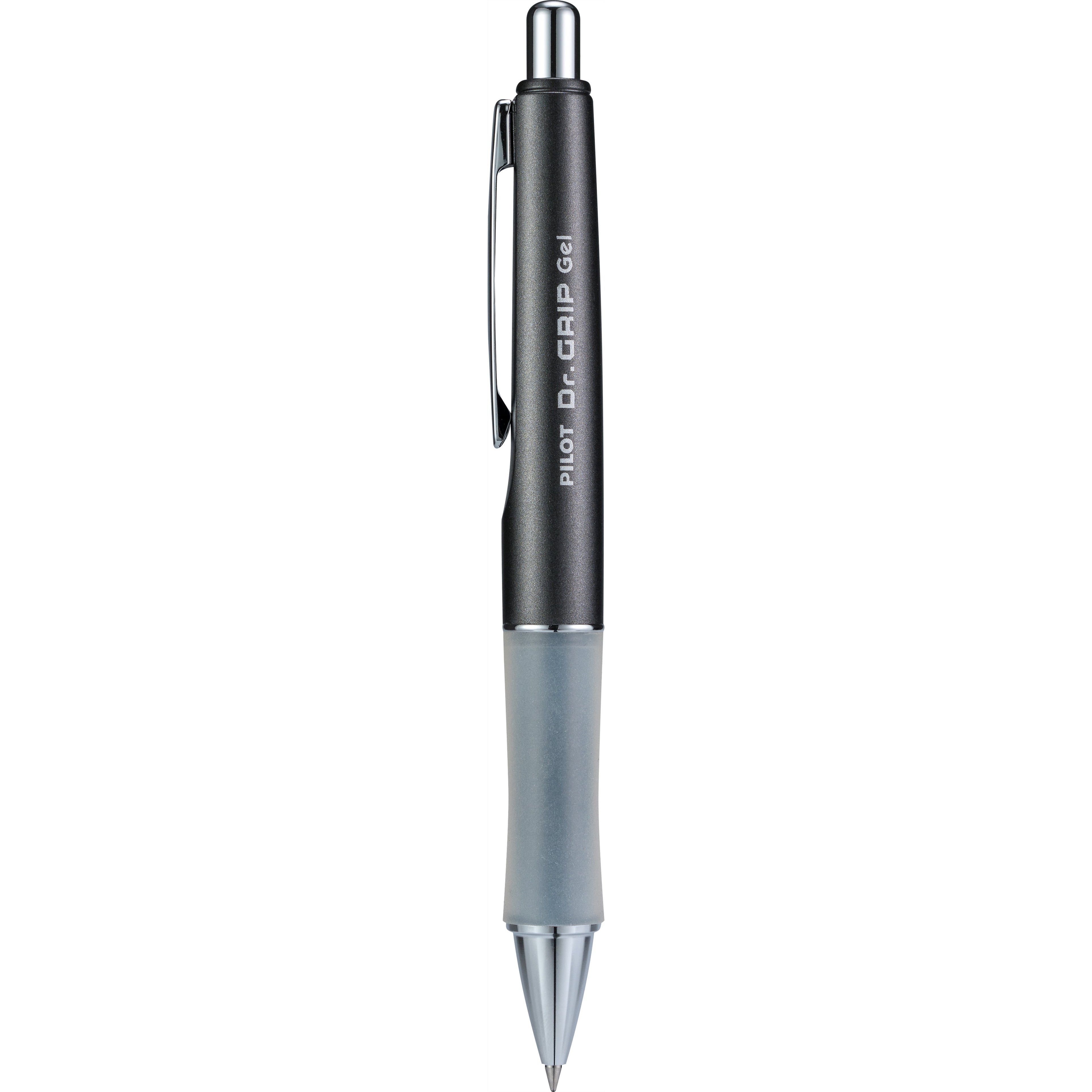 Pilot Dr. Grip Limited Retractable Gel Ink Pen, Fine Point, 0.7mm, Black Ink, 1 Pack