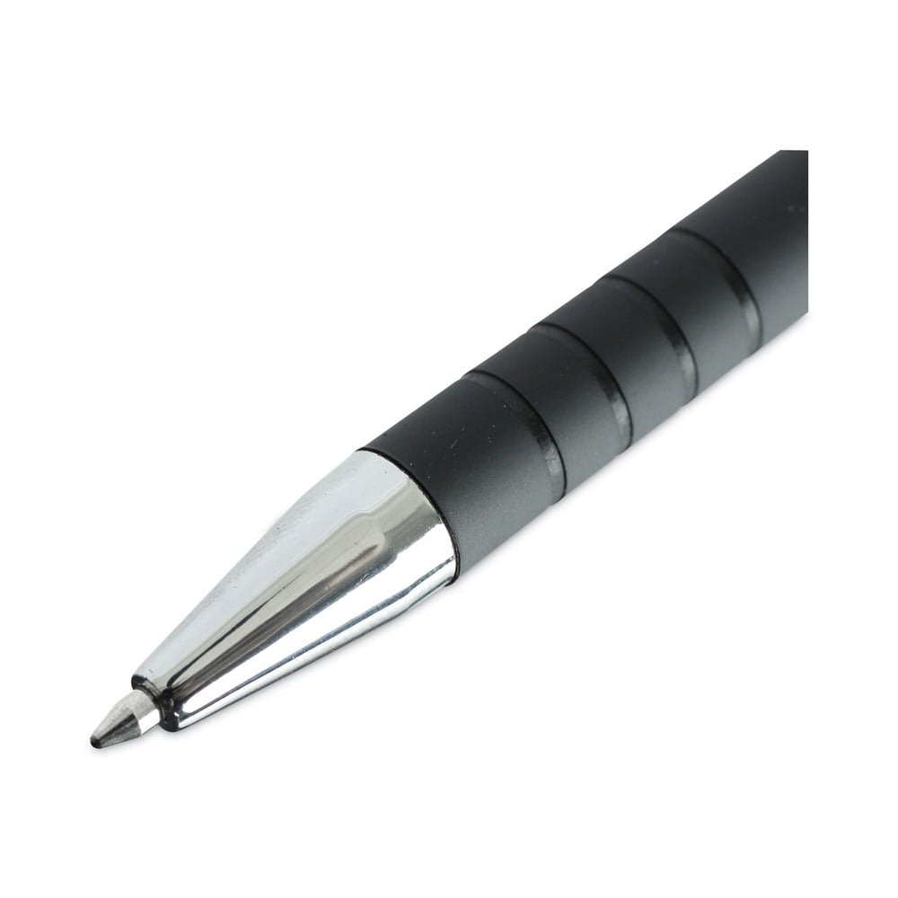 Universal UNV15520 0.7 mm Fine Retractable Ballpoint Pen - Black (1 Dozen)