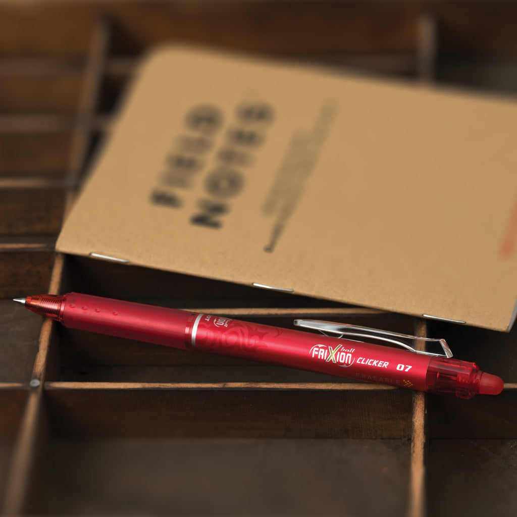 Pilot FriXion Clicker Erasable Gel Ink Pens, Fine Point (0.7mm), Assorted Ink, 7 Count