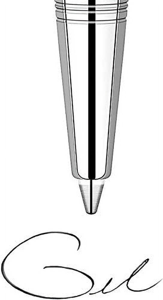 Parker Gel Rollerball Pen Refill, Medium Point, Black ink, 4 Pack