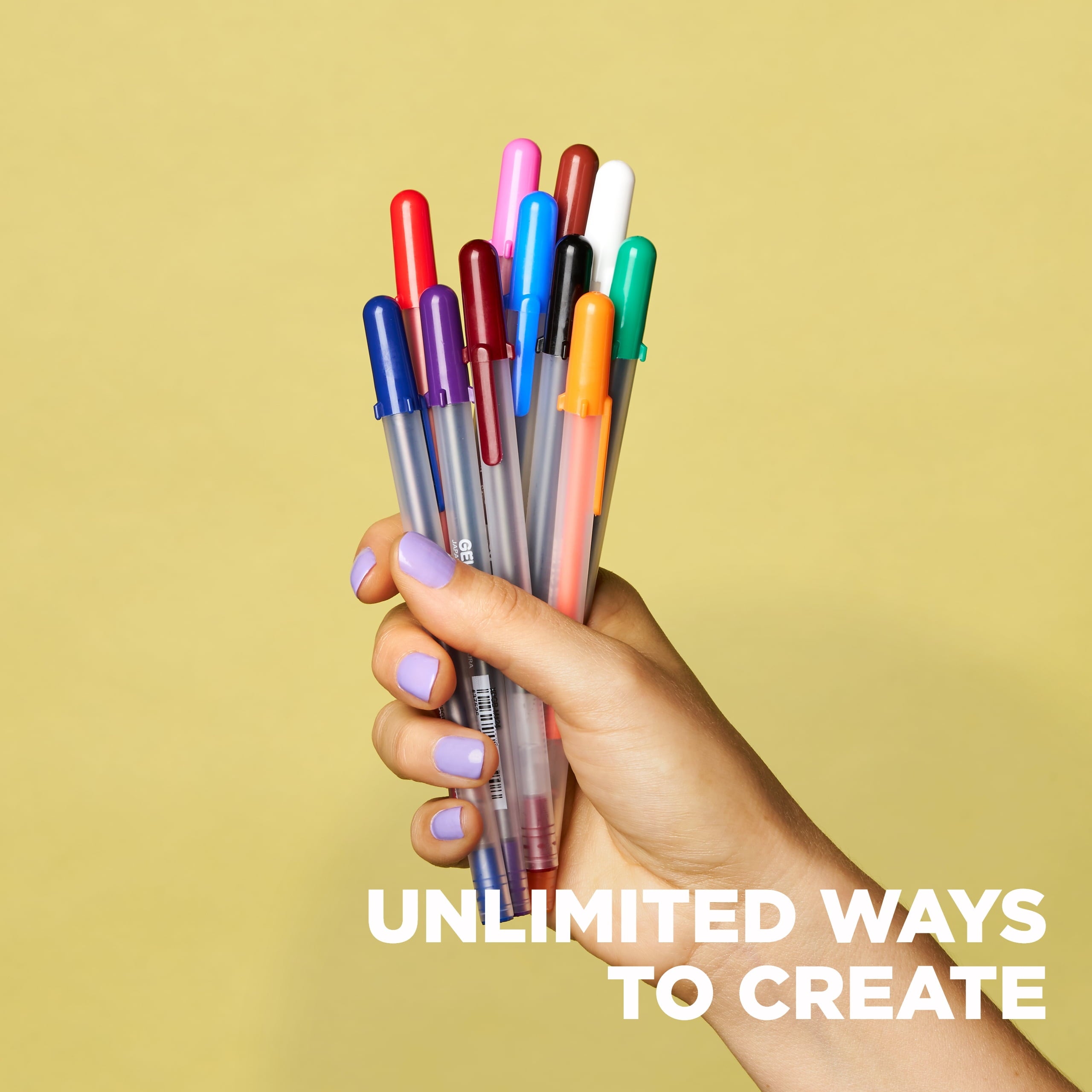 Sakura Gelly Roll Pen, Bold-Point, Classic White Color, 6 Count