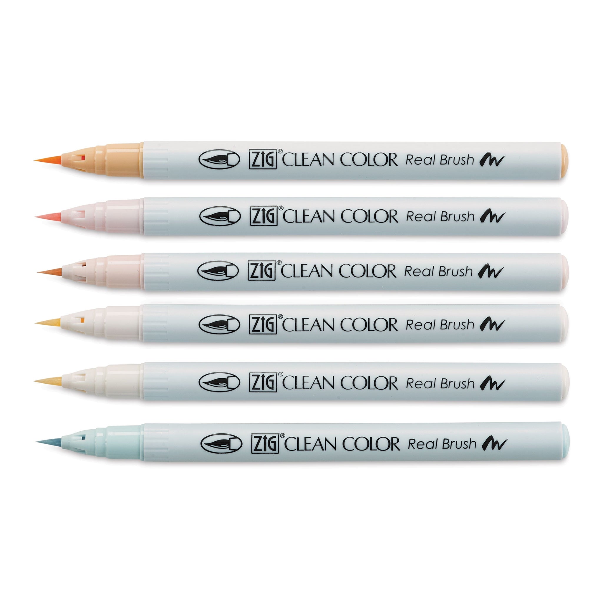 Kuretake Zig Clean Color Real Brush Marker, Light Violet