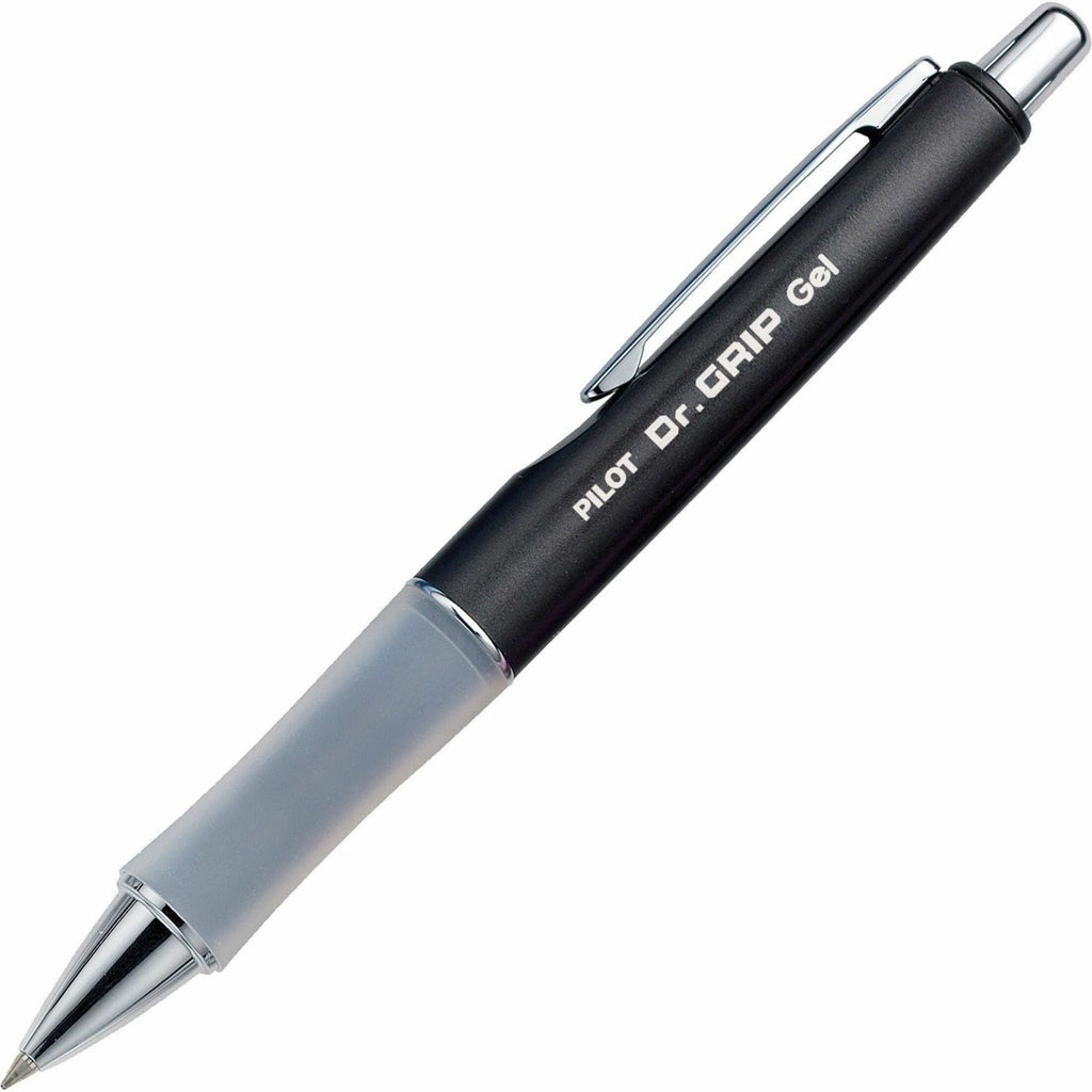 Pilot Dr. Grip Limited Retractable Gel Ink Pen, Fine Point, 0.7mm, Black Ink, 1 Pack