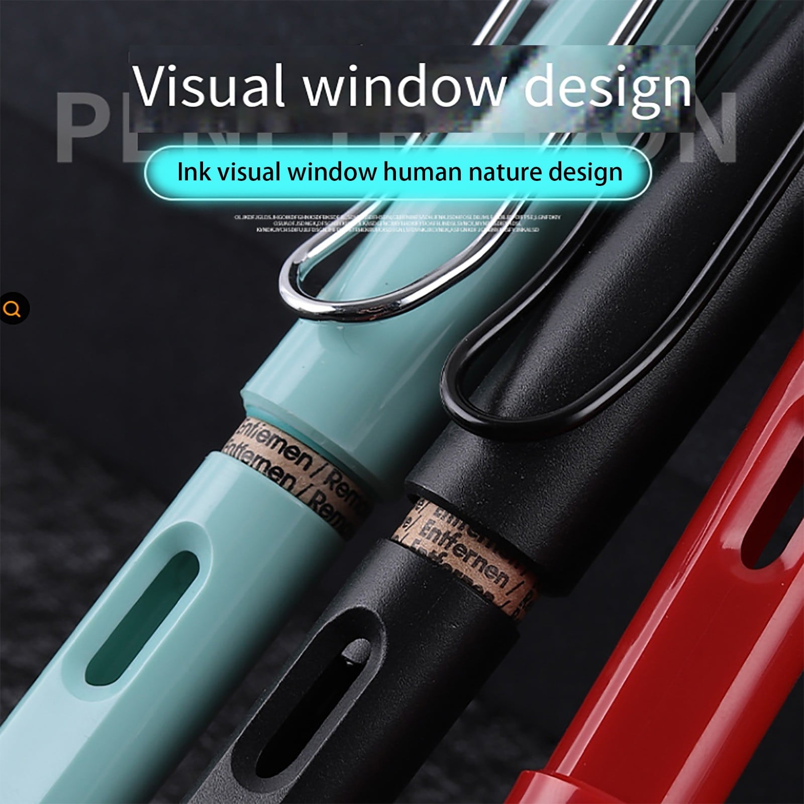 Tools Clearance Sale, [Ef Tip Matte All Black Keel Box Packaging] Lamy Lamy Fountain Pen Fountainpen Smooth Writing Pen Extra Fine Nib Classicdesign Pocket Pen Gift For Women Men, By Meiiso