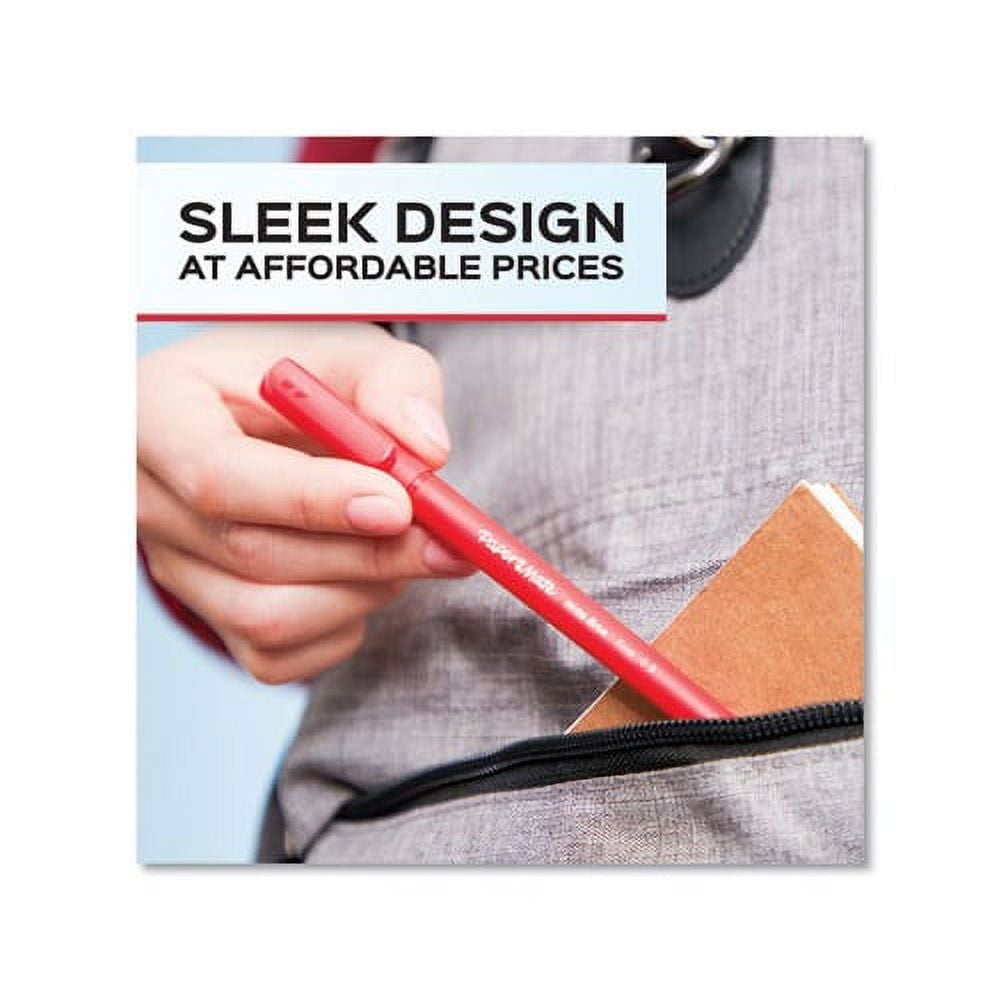 Write Bros. Ballpoint Pen Bold 1.2 mm, Blue Ink/Barrel, Dozen