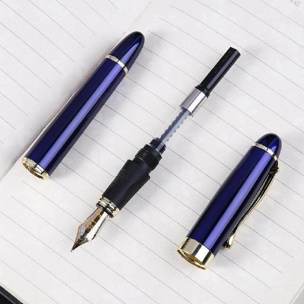 Jinhao X450 Luxury Men's Fountain Pen Business Student 0.5mm for Extra Fine Nib
