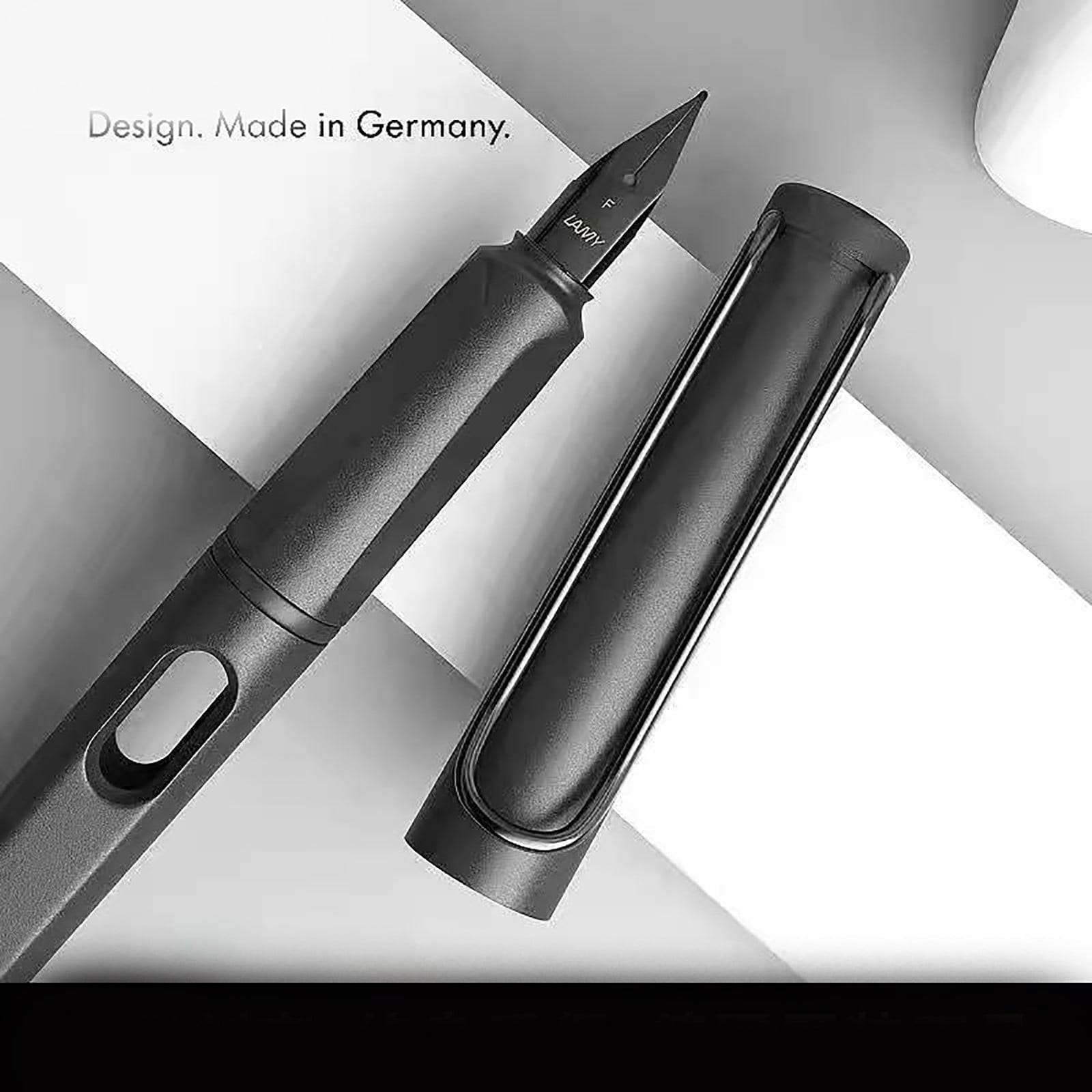 Tools Clearance Sale, [Ef Tip Matte All Black Keel Box Packaging] Lamy Lamy Fountain Pen Fountainpen Smooth Writing Pen Extra Fine Nib Classicdesign Pocket Pen Gift For Women Men, By Meiiso