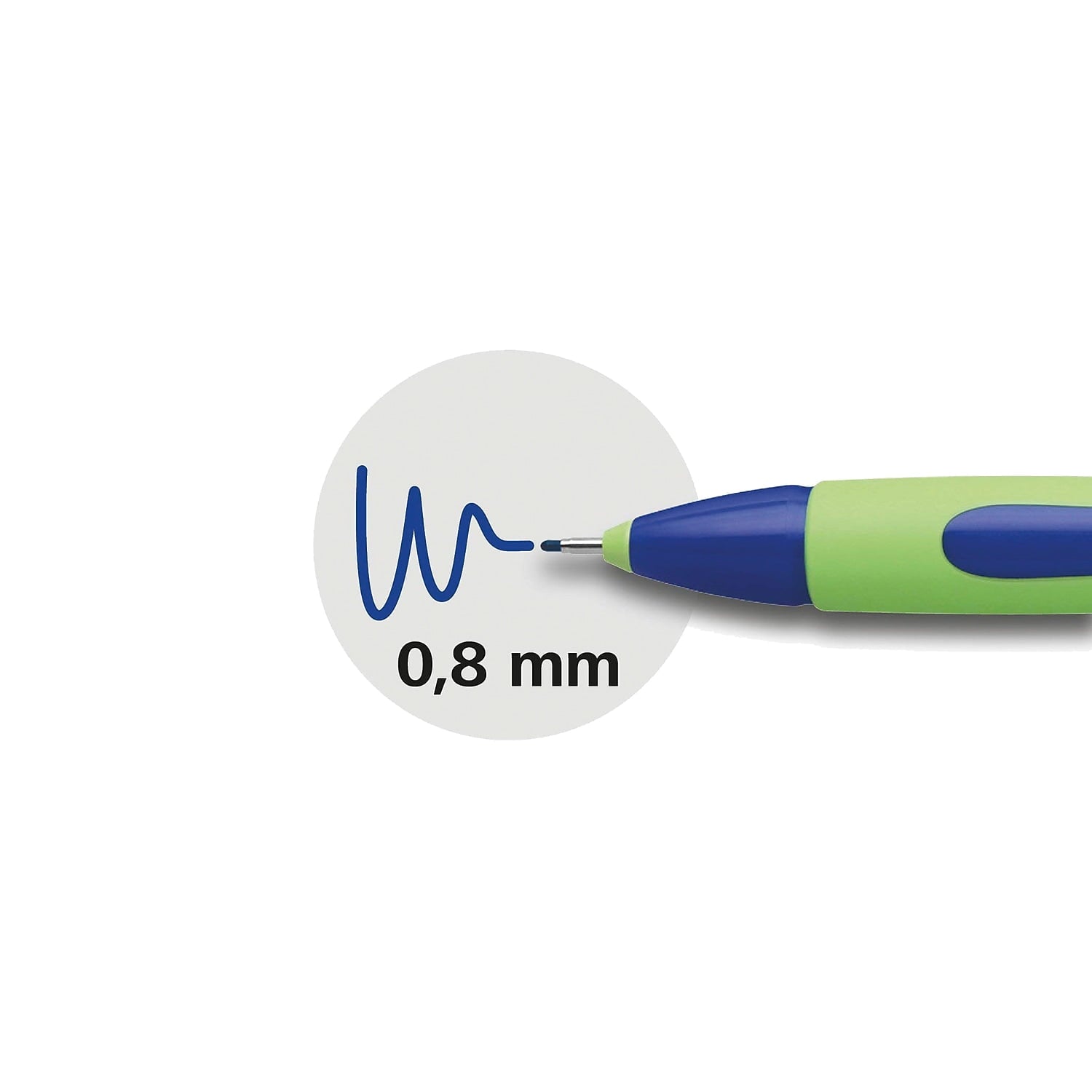 Stride Schneider Xpress Fineliner Pen 0.8mm Needle Tip Blue 10/Box 190003