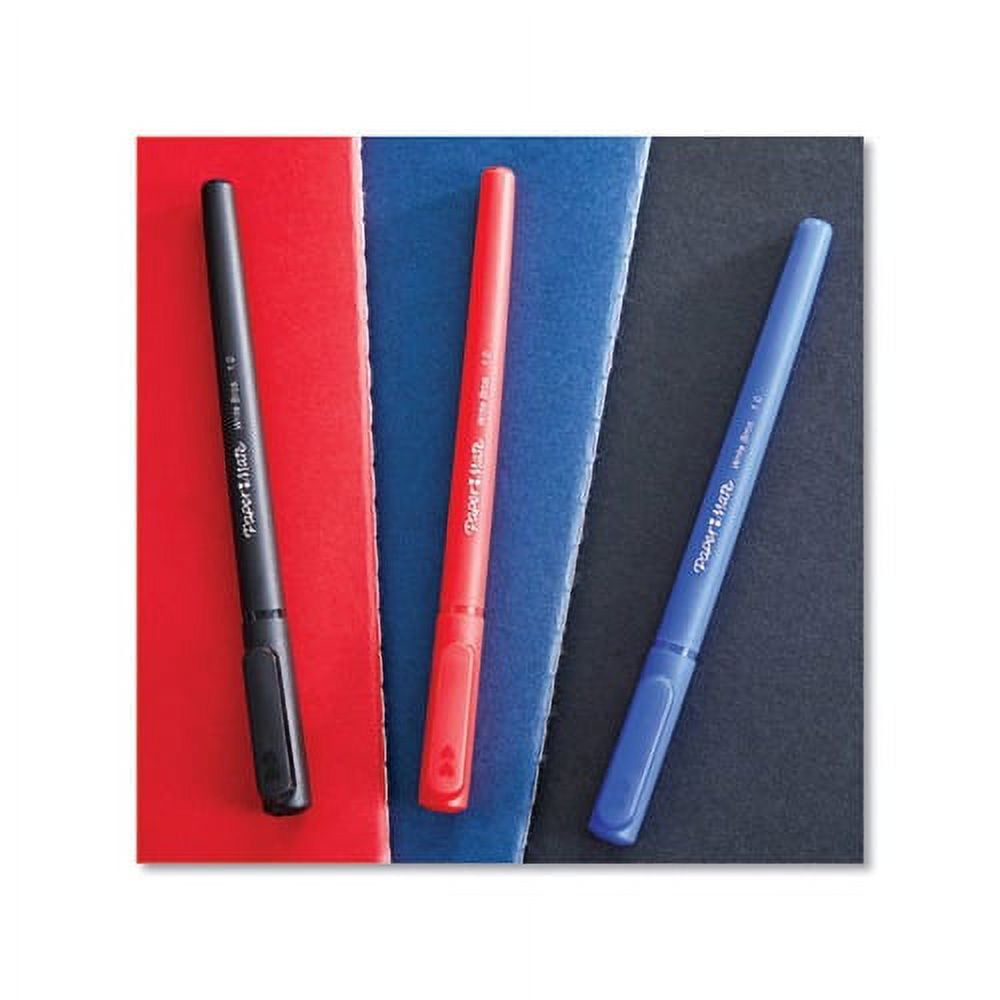 Write Bros. Ballpoint Pen Bold 1.2 mm, Blue Ink/Barrel, Dozen