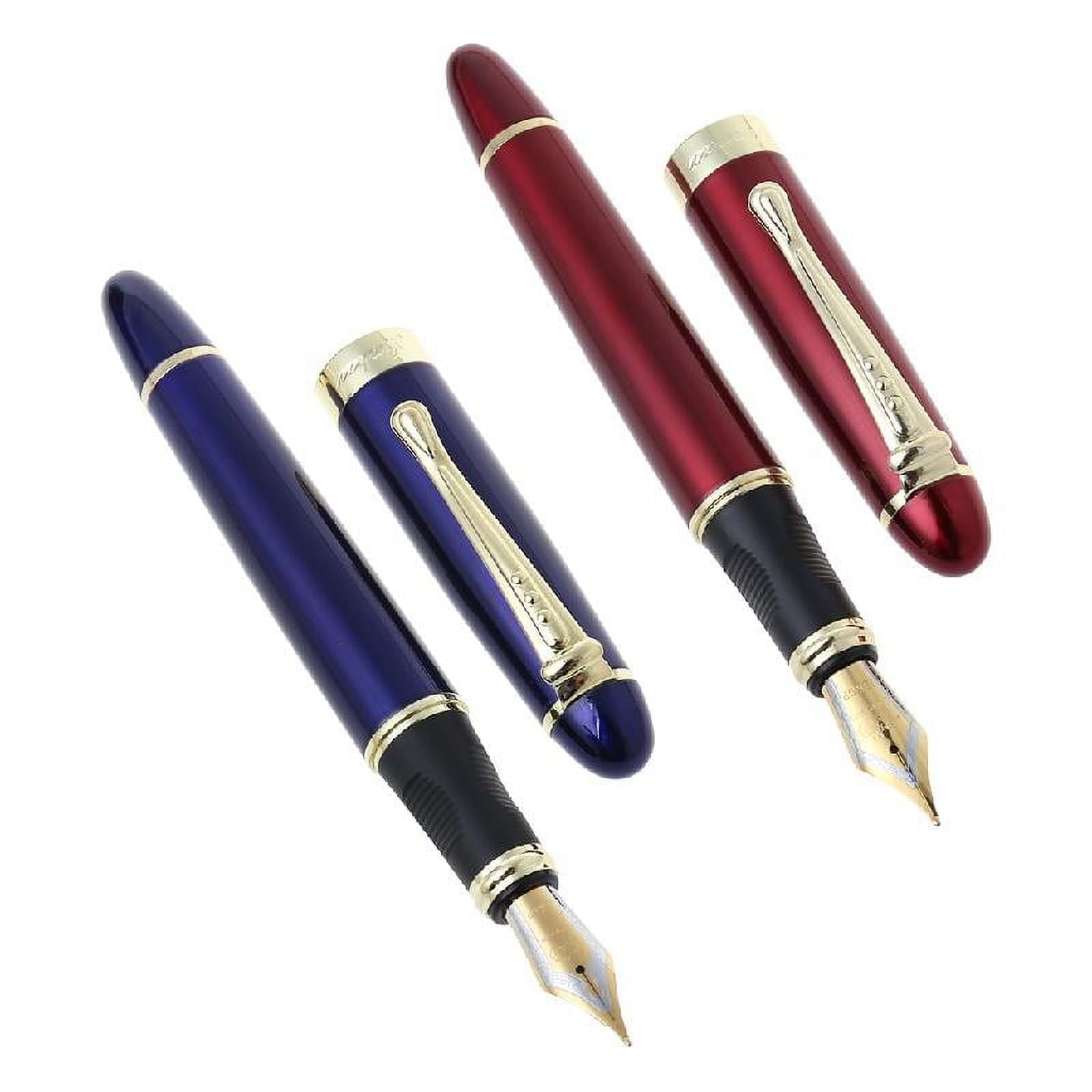 Jinhao X450 Luxury Men's Fountain Pen Business Student 0.5mm for Extra Fine Nib
