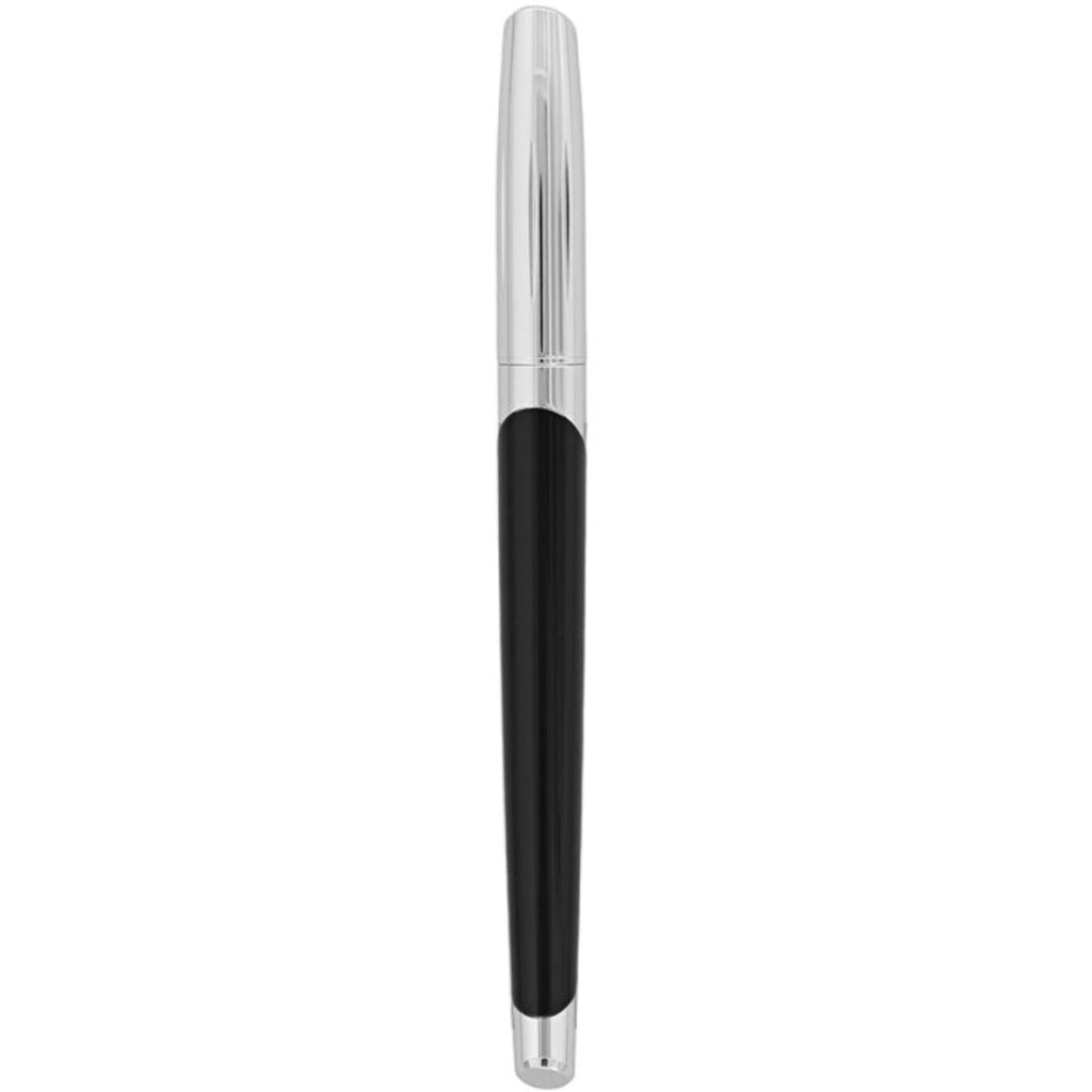 S.T. Dupont DP400706 Defi Millenium Black and Chrome Fountain Pen