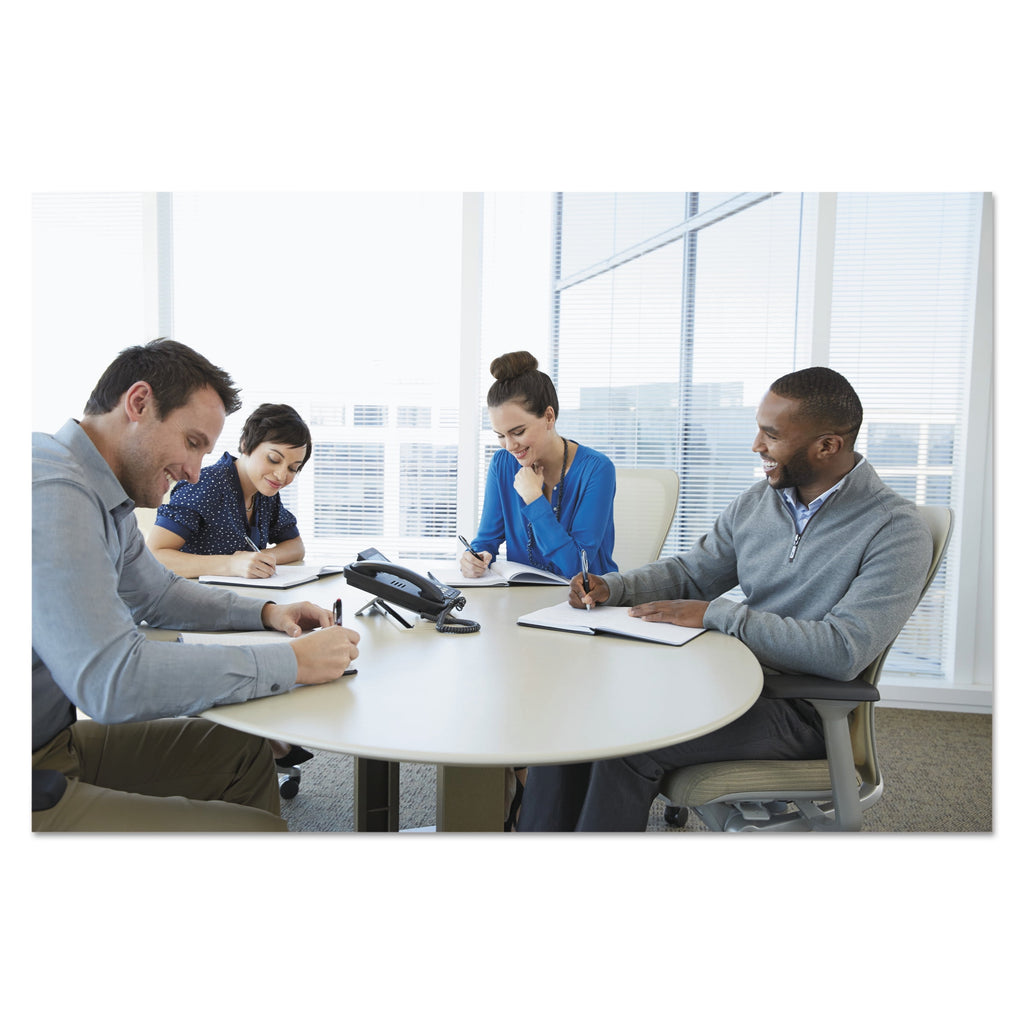 uni-ball 207 Retractable Gel Pens, Medium Point, Black, 4 Pack