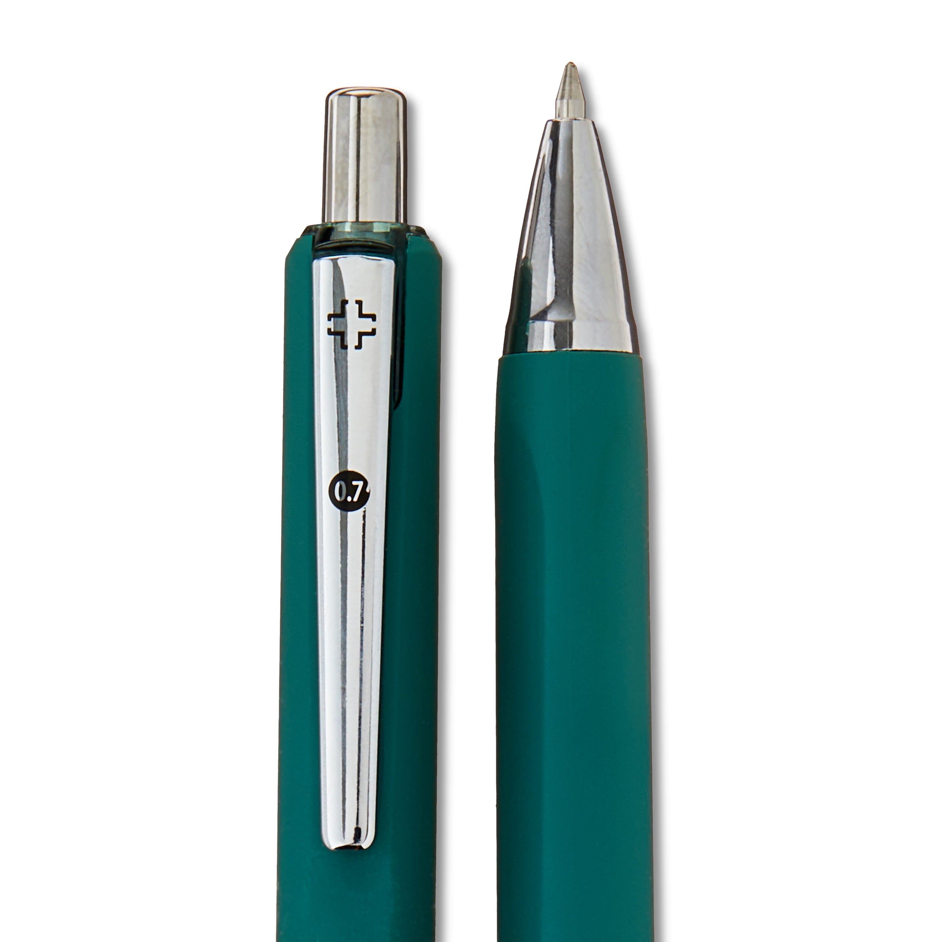 (2 pack) Pen+Gear Retractable Gel Pens, Black Ink, 2 Count 0.7MM