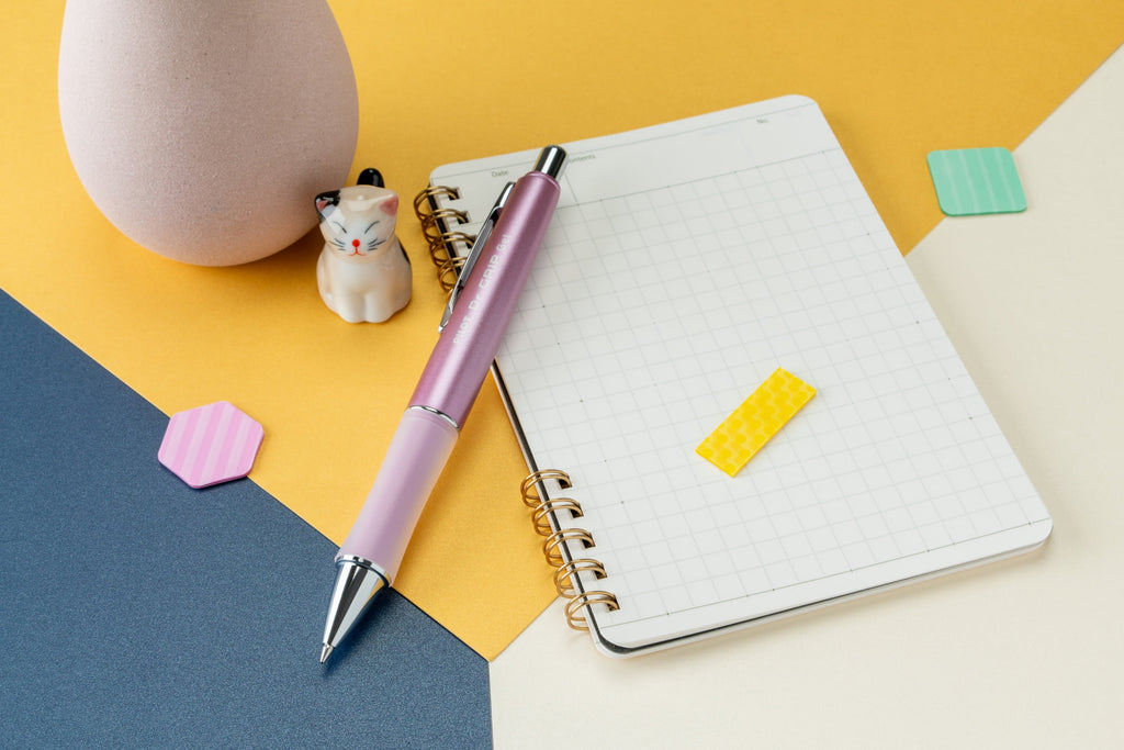 Pilot Dr. Grip Limited Gel Rollerball Pen, Fine Point, 0.7 mm, Mauve Barrel, Black Ink, 1 Count