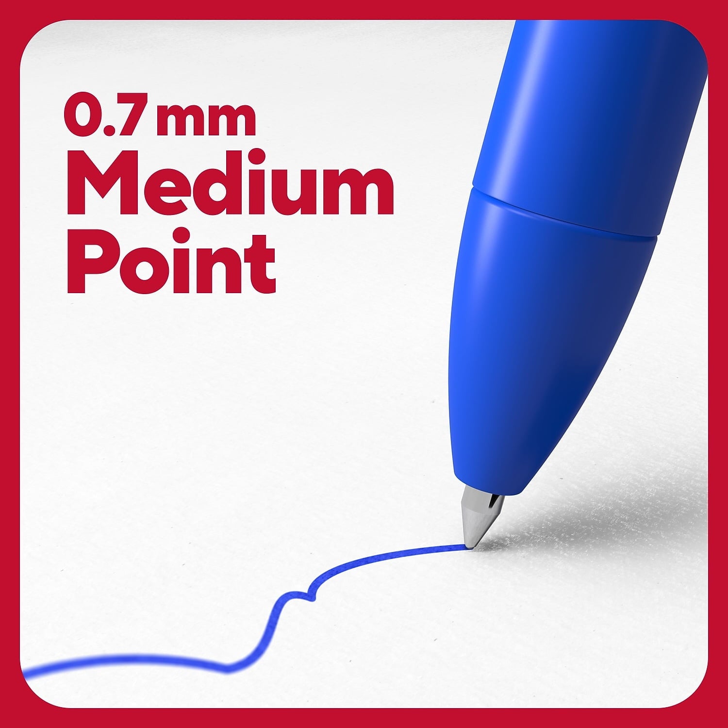 TRU RED Retractable Quick Dry Gel Pens Med Point 0.7mm Asst TR54501