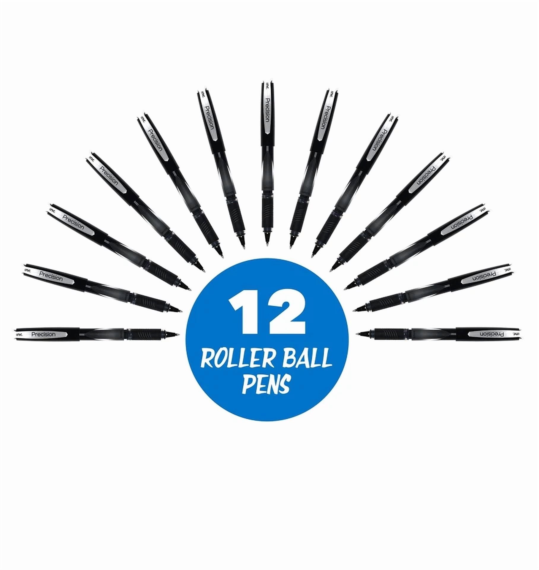 Fyna -Inc. R2 Precision Rollerball Pens - 0.5 Mm Ultra Fine-Point Pen Set Wi
