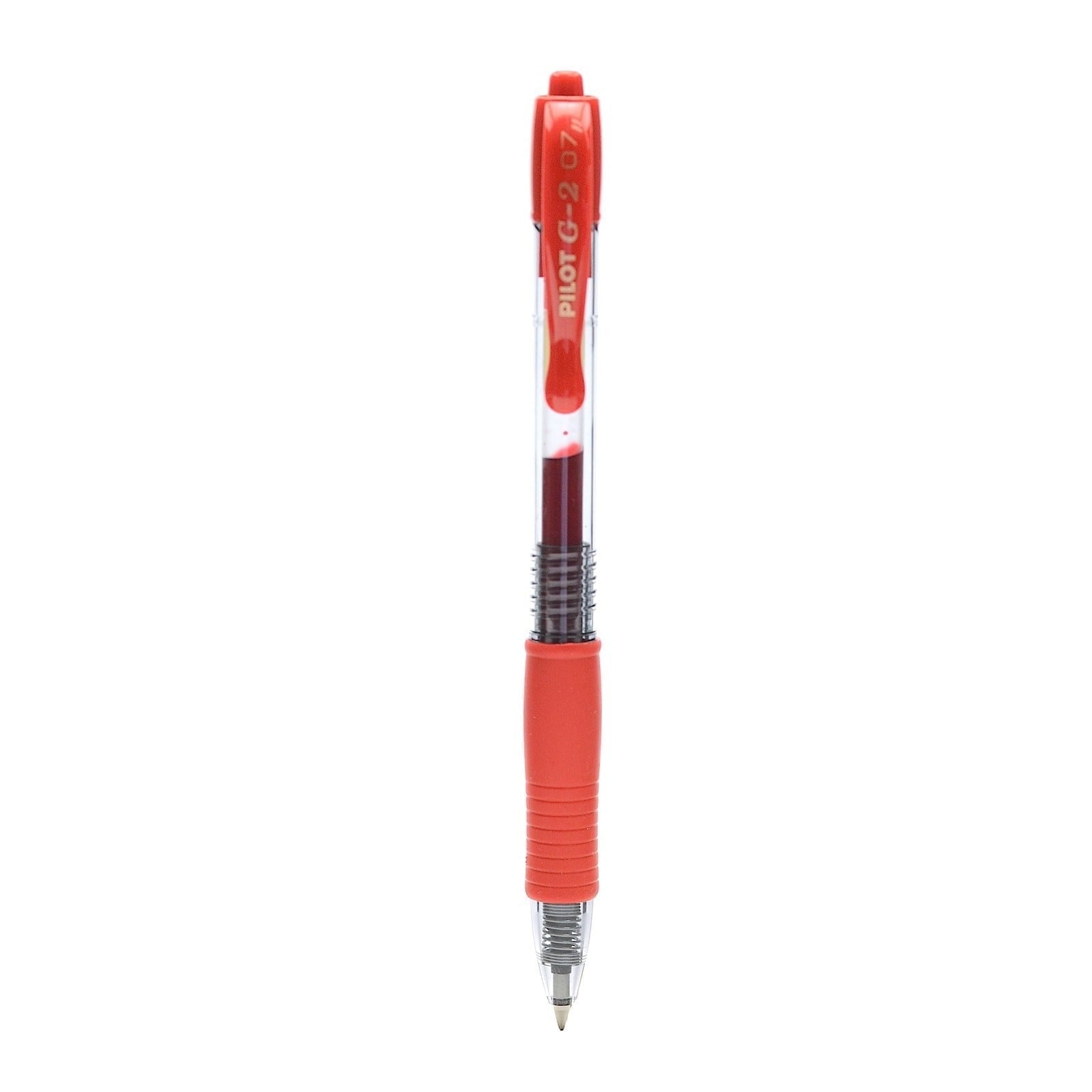 Pilot G2 Premium Retractable Gel Roller Pens Bold Point Red 12/Pack (58410-PK12)