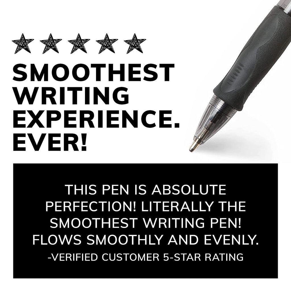 BIC Velocity Retractable Ballpoint Pens Bold Point Black Ink 859025