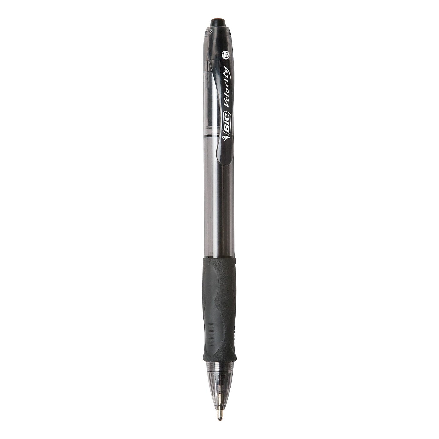 BIC Velocity Retractable Ballpoint Pens Bold Point Black Ink 859025