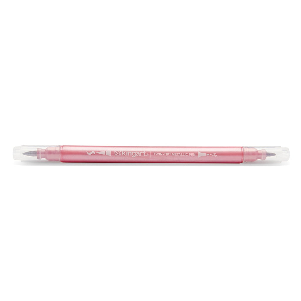 KINGART Twin-Tip Metallic Pens, 10 Count