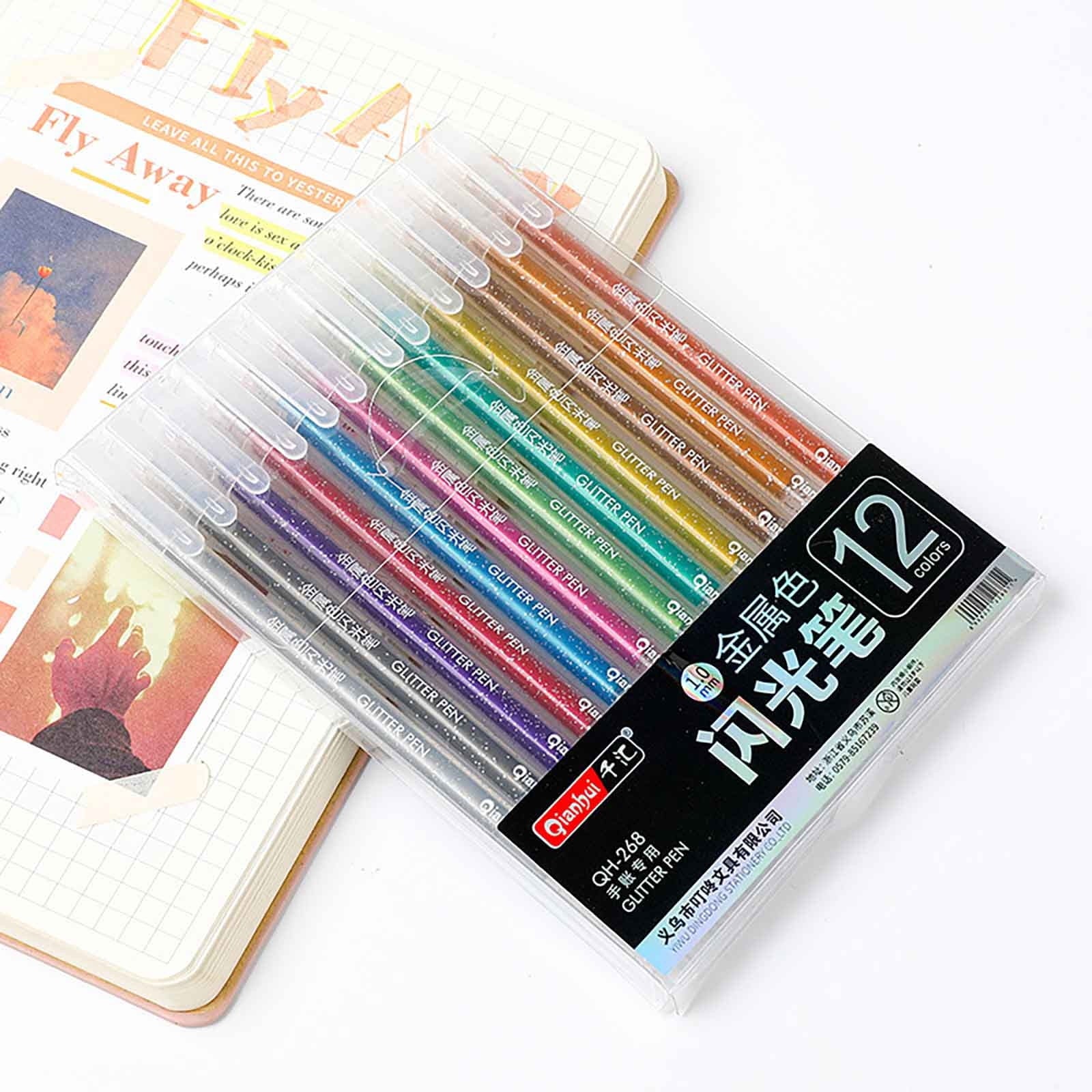 Wovilon Assorted Colors Pen Refills, Gel Ink Refills Compatible With Frixion & Friction Pens, Fine Point, Perfect For Writing Planner & Crossword Puzzles