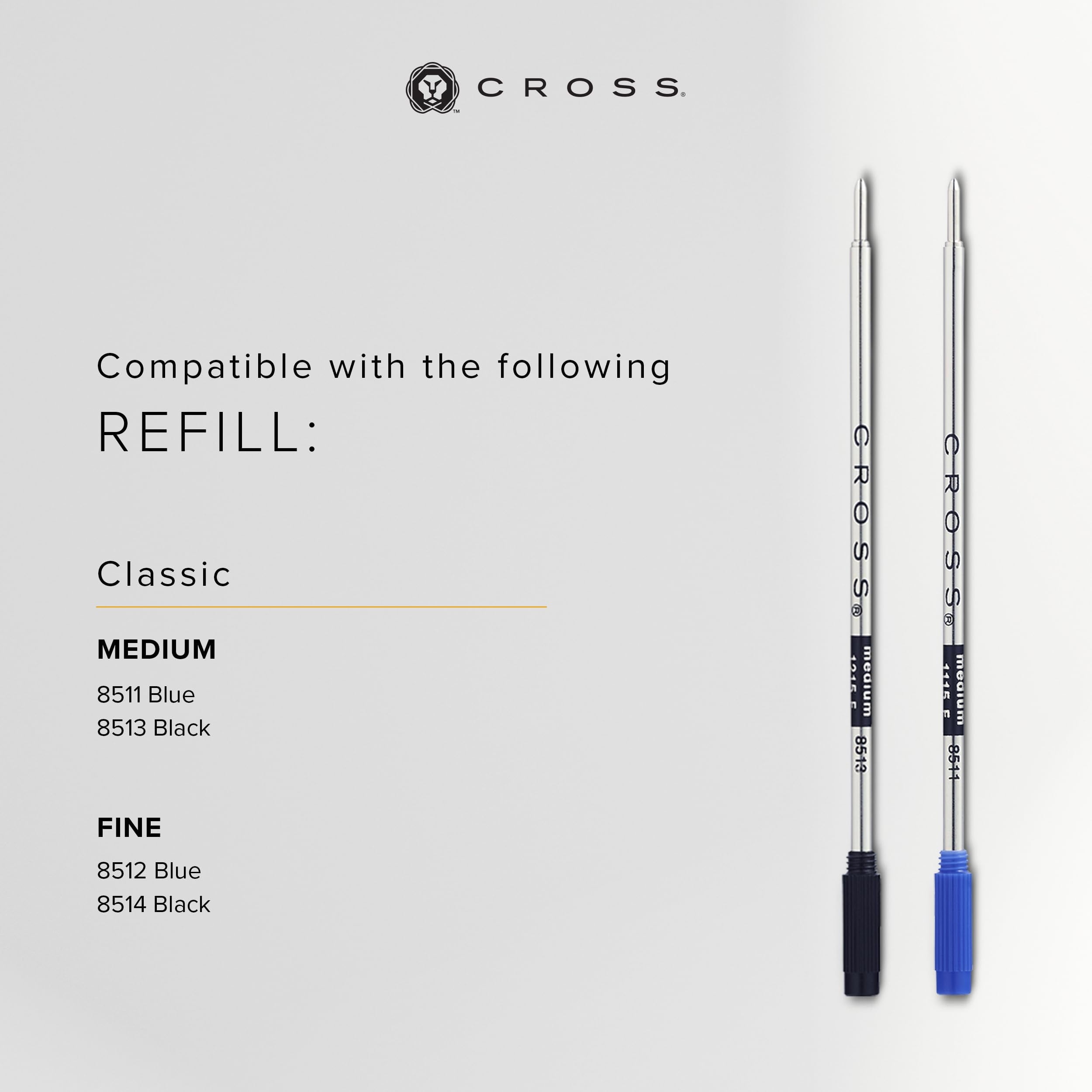Cross Coventry Black Lacquer with Gold-Tone Ballpoint Pen