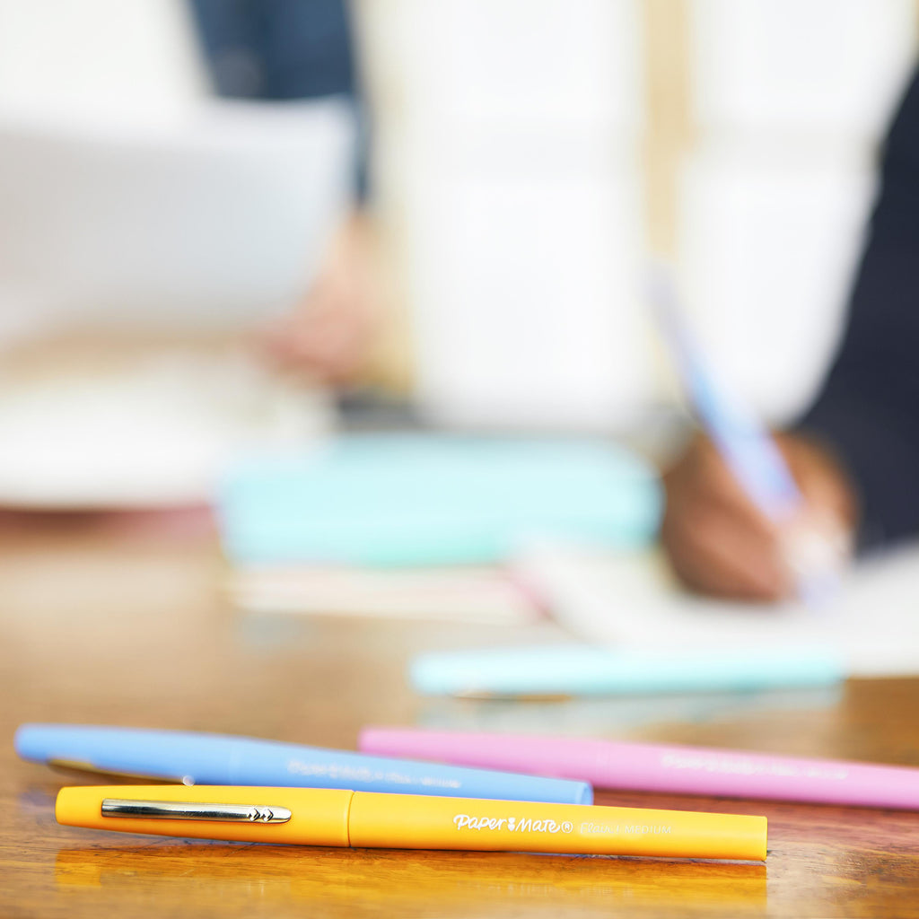 Paper Mate Flair Felt Tip Pen Set, 0.7mm, 12 Count