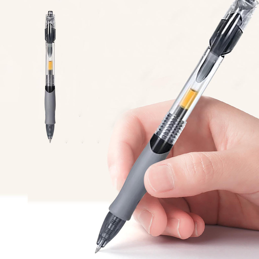 taicans Gel Roller Pens Fine Point 0.5 mm Gel Ink Pens Retractable Gel Ink Pens Red Ink No Bleed